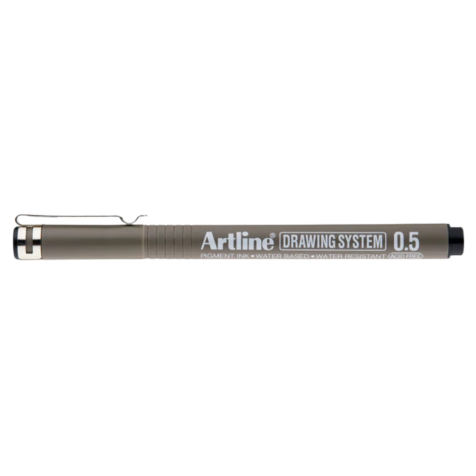 Artline 235 Drawing System Teknik Çizim Kalemi 0.5 mm Siyah