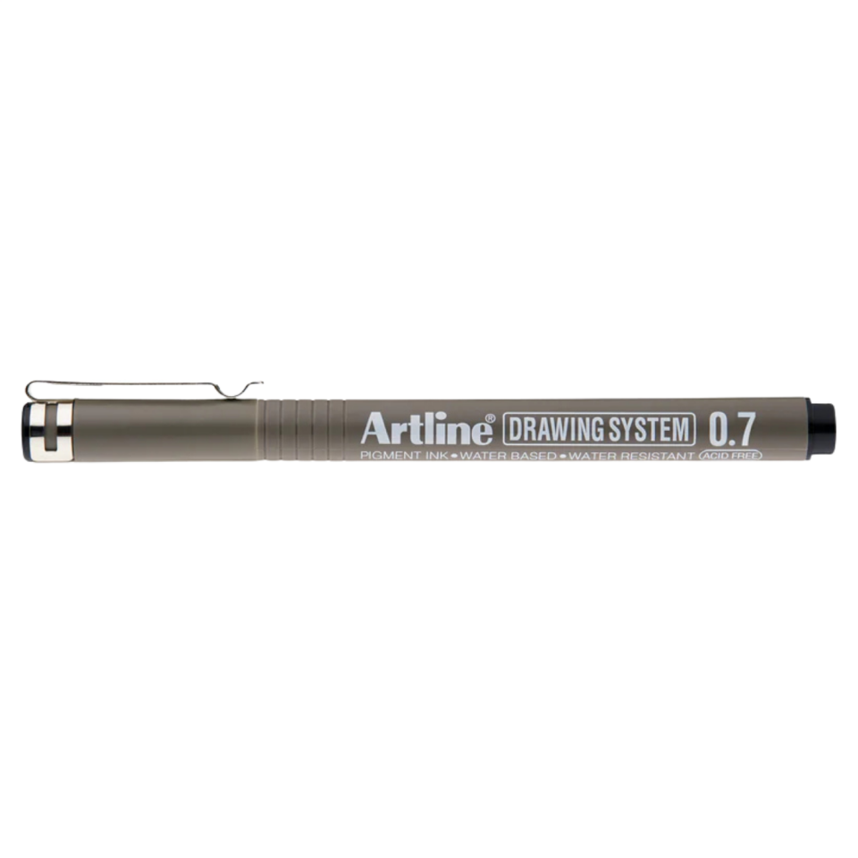 Artline 237 Drawing System Teknik Çizim Kalemi 0.7 mm Siyah