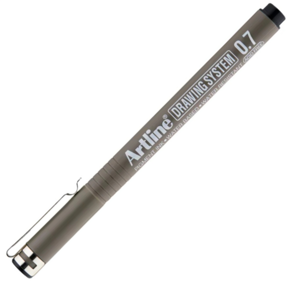 Artline 237 Drawing System Teknik Çizim Kalemi 0.7 mm Siyah
