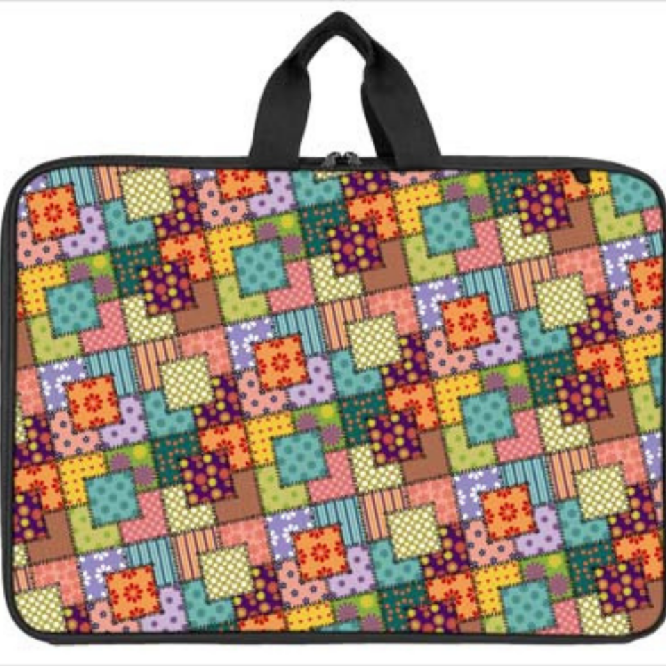 Stilo Stilo SİT-PRJ005 Kumaş Resim ve Proje Çantası 35x50 cm Desenli-10 35x50 cm