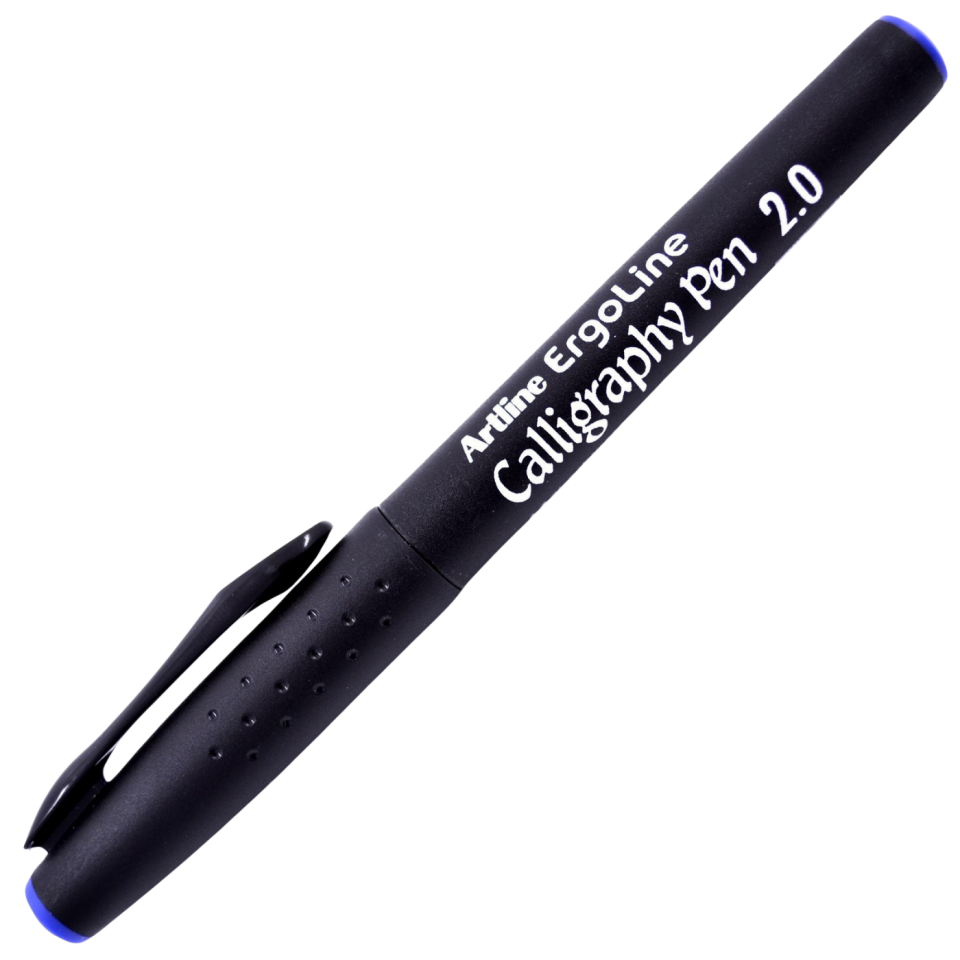 Artline Supreme 242 Calligraphy Kalemi Mavi 2.0 mm