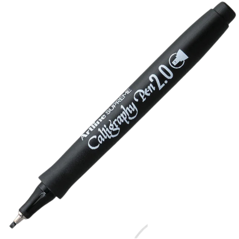 Artline Supreme 242 Calligraphy Kalemi Siyah Arabic 2.0 mm