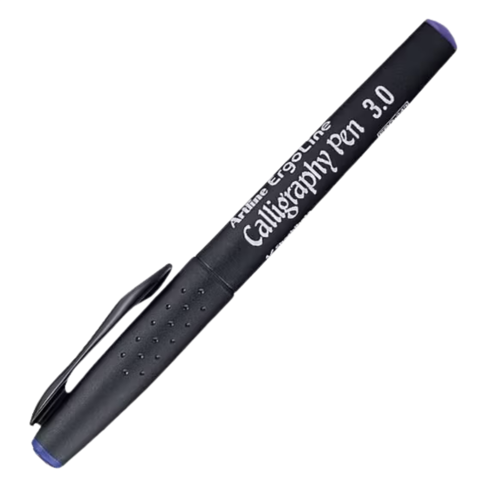 Artline Supreme 243 Calligraphy Kalemi Mavi 3.0 mm